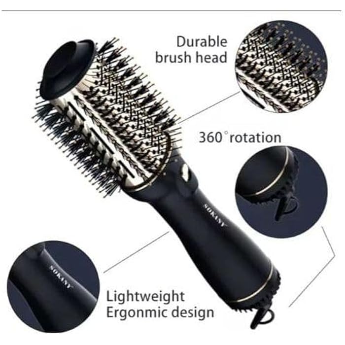 Hair Dryer Brush Model 1914N 1260 Watt - Image 2